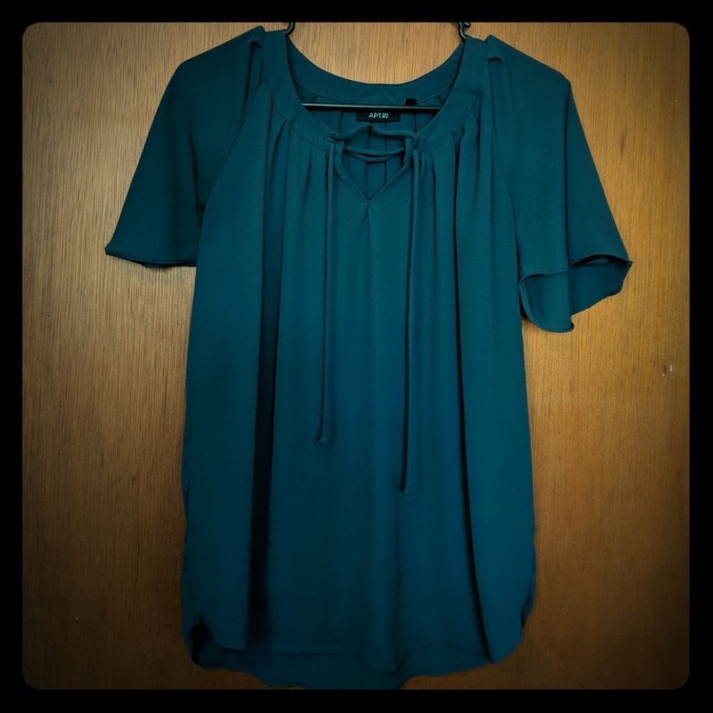 Dark green blouse